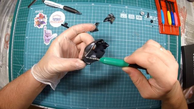 MENG: Kawasaki H2R 1/9 - Часть 6