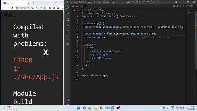 Contador Regressivo em React JS - Como criar contador do zero! смотреть онлайн