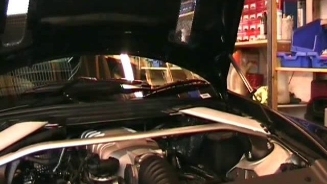 Aston Martin Oil Level Check