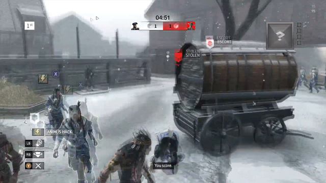 Assassin's Creed 3 Multiplayer: Artifact Assault - Re-enforcements смотреть онлайн