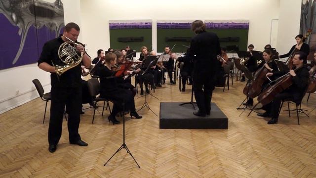 В.А.Моцарт - Концерт для валторны №2 ми бемоль мажор 23.02.2015 Оркестр Павла Опаровского смотреть онлайн