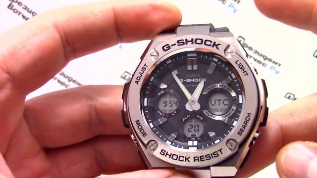Часы Casio G-SHOCK GST-W110-1A [GST-W110-1AER] - видео обзор от PresidentWatches.Ru