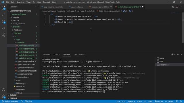 7. MFE or SHELL app creation in Mono Workspace | Microfrontend | Webpack | Angular | Amar Kumar Ram смотреть онлайн