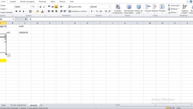 graficas en excel función logaritmica смотреть онлайн