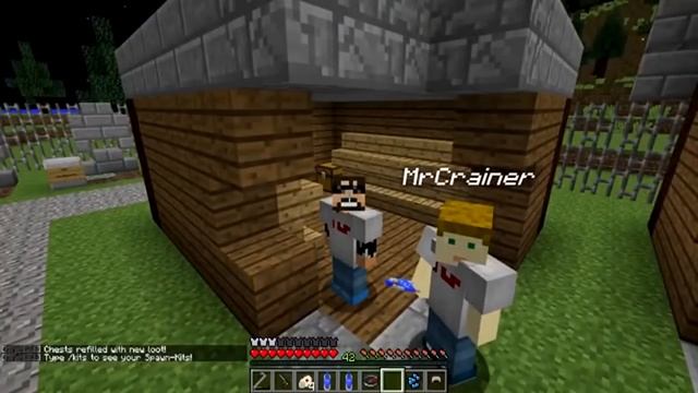 Minecraft H1Z1 [1] | Get to Port Vue!! ~ SSundee смотреть онлайн