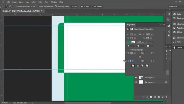 How to design Envelope in photoshop CC 2017 смотреть онлайн