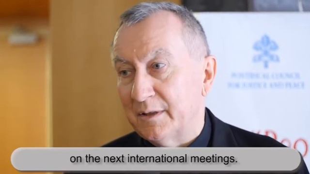 Cardinal Pietro Parolin, Vatican Secretary of State смотреть онлайн