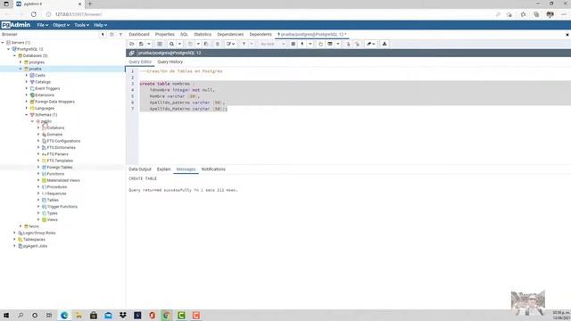 Como Crear una Tabla en - PostgreSQL #3 смотреть онлайн