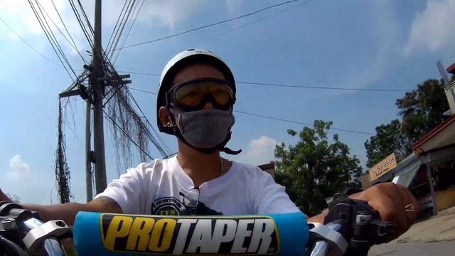 SJCAM C200 STABILIZATION TEST | Mounted On A TVS XL100 Na Ma-vibrate