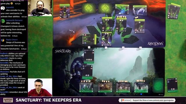 Sanctuary: The Keeper's Era - Tutorial and Playthrough with Paul Grogan from Gaming Rules! смотреть онлайн