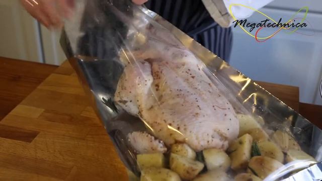 Запекаем мясо в прозрачной фольге смотреть онлайн