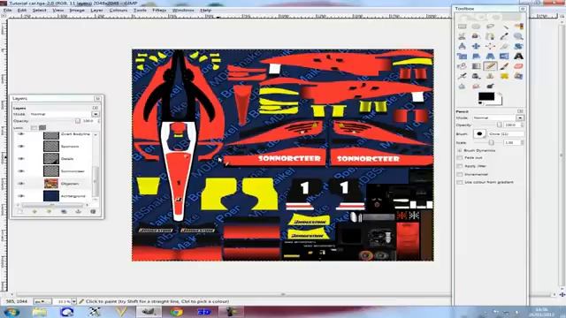 Tutorial: How to paint a car for Grand Prix 4 смотреть онлайн