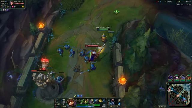 Annoying Teemo vs Garen Top League of Legends смотреть онлайн