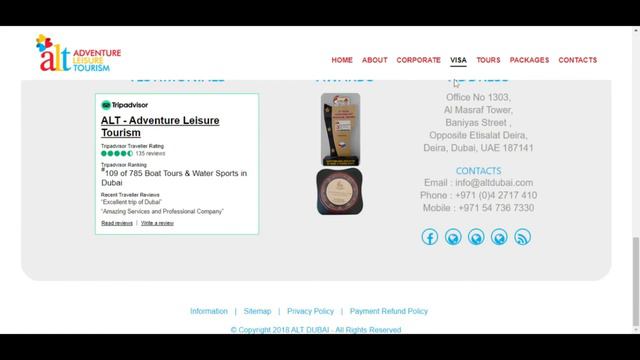 Webtis Software Solutions Client Portfolio Work - Business Website in CodeIgniter - Alt Dubai смотреть онлайн