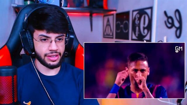 REACT 17 JOGADORES DESTRUÍDOS POR NEYMAR смотреть онлайн