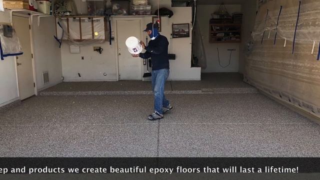 Epoxy Garage Floor Before and After смотреть онлайн