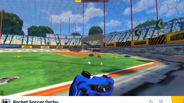 Rocket Soccer Derby game смотреть онлайн