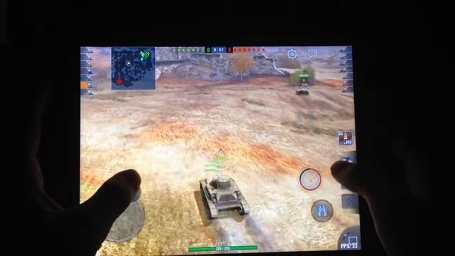 Тест игры World Of Tanks Blitz на iPad 3 смотреть онлайн