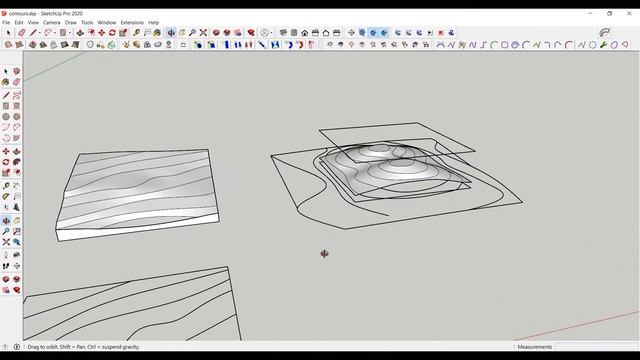 HOW TO CREATE CONTOURS | SKETCHUP TUTORIALS FOR BEGINNERS смотреть онлайн