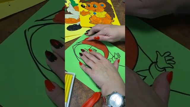 Мастер класс по пластилинографии, Комплексный центр социального обслуживания населения г.Губкин смотреть онлайн