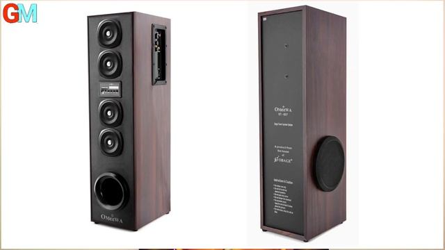 Best Tower Speaker Under 5000 Obage MT 600 omeewa ST 607 bencley Boom Box Zoook Gladiator смотреть онлайн