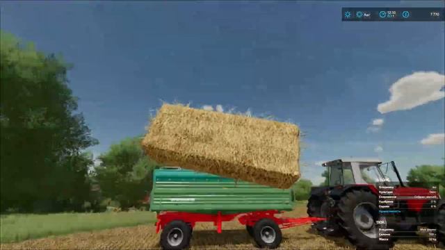 FS-22, Farming Simulator, #1-Elmcreek. TIMELAPSE. Прохождение+руль! NEW GAME! смотреть онлайн