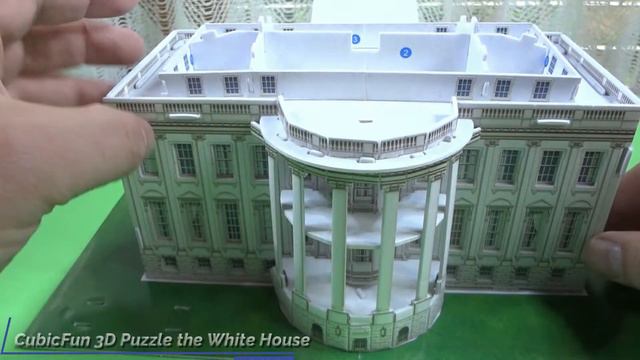 CubicFun 3D Puzzle The White House Full Build 1080p 60fps