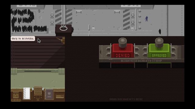 Papers Please - Level 1 played by UiPath Bot смотреть онлайн