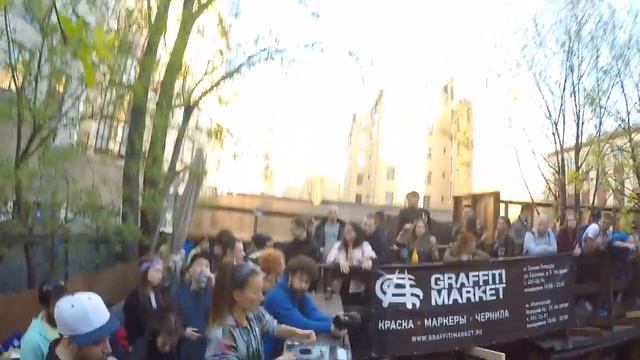 Мир!Breaks!Май! - 1.05.2016 - 3-й Кластер - Lady Waks & Quest #1 (B2B) смотреть онлайн