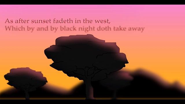 ITCA 103 (2D Animation) - Sonnet 73 смотреть онлайн