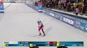 Биатлон. Кубок Мира 2021-2022. Этап 1 - Эстерсунд. Мужской спринт - Спринт мужчины 10 км 28.11.2021