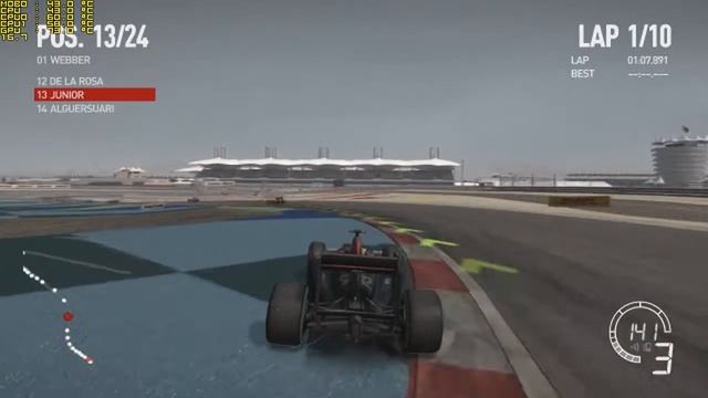 F1 2010 usando Geforce 8600 GT смотреть онлайн
