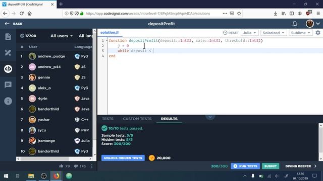 Julia Lang vs. Python | Lernen am Beispiel | while, rate, Zinsen | #031 смотреть онлайн