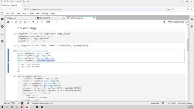 Geospatial representation drone camera coordinates with Python and Folium - Tutorial смотреть онлайн