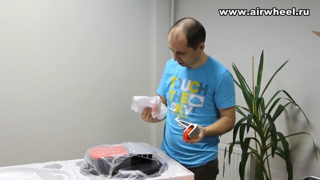 Unboxing Airwheel X5 моноколесо смотреть онлайн