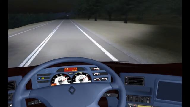 Euro Truck Simulator 2008 load to Neapol with Renault Magnum 500DXI Tandem part3 смотреть онлайн