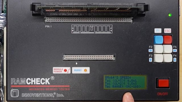 RAMCHECK for Rammy, an Intel 386 breakout board and three keyboards смотреть онлайн