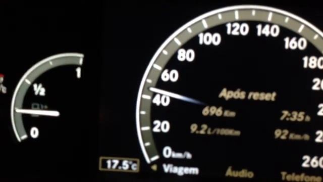 Consumo Mercedes S500 W221 2006