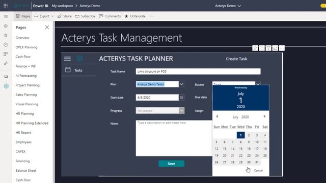 Task Management and Comments in Power BI смотреть онлайн