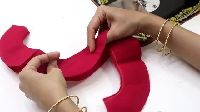 DIY Maxi Dress/ এতো সহজ বেবি ম্যাক্সি জামা তৈরি করা/ Baby Maxi Dress Cutting And stitching смотреть онлайн
