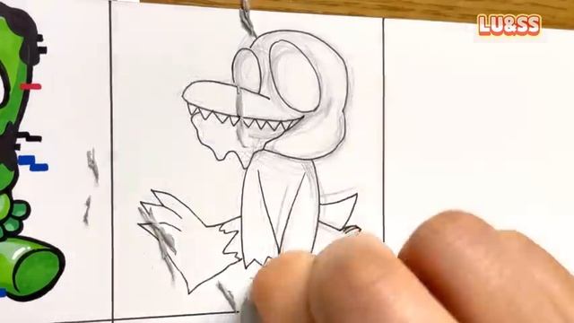 Drawing Roblox-Rainbow Friends are Dead/R.I.P Rainbow Friends/Corrupted Baby Rainbow Friends смотреть онлайн