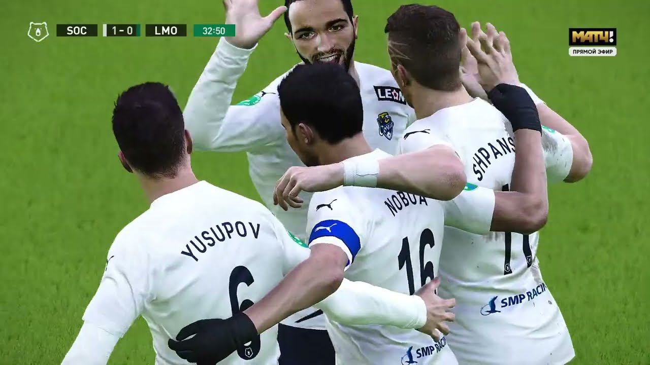 PES 2021(Сезон 22-23)  с русскими комментаторами