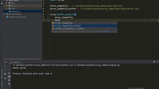 Using ArcPy (ArcGIS Desktop Python Library) in PyCharm смотреть онлайн