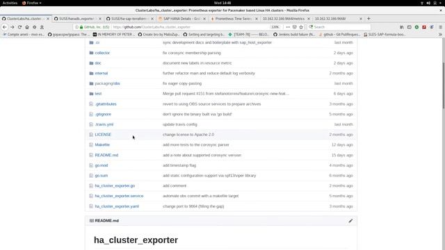 CAS-1088: Monitoring highly available SAP clusters with Prometheus and Grafana смотреть онлайн