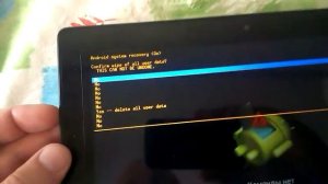 Сброс на заводские настройки Lenovo Idea Tab S 6000H