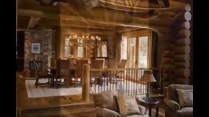 Интерьер деревянного дома в русском стиле