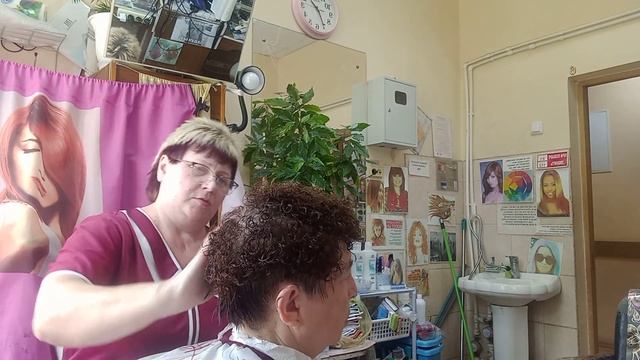 Стрижёмся после химической завивки. смотреть онлайн