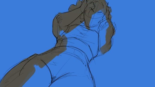 Drawing a Lady | Low angle смотреть онлайн