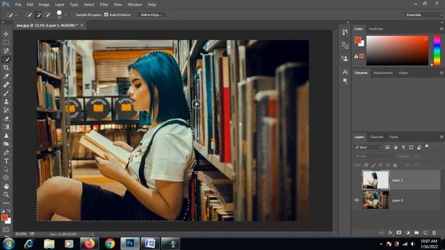 Photoshop Tools - Puppet Warp Tool - Photoshop Tutorial 18 смотреть онлайн