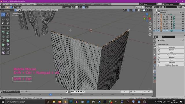 5 Easy Curtains in 10 minutes - Blender Tutorial смотреть онлайн